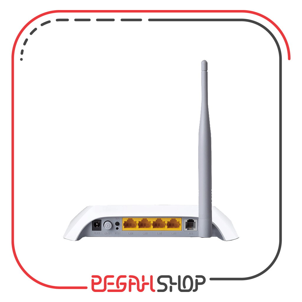 مودم روتر +ADSL2 بی‌سیم N150 برند TP-LINK مدل TD-W8901N