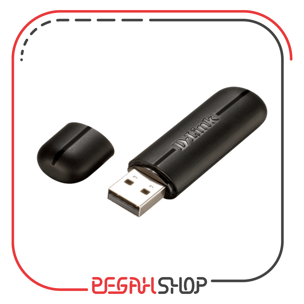 کارت شبکه USB و بی‌سیم برند D-Link مدل DWA-123