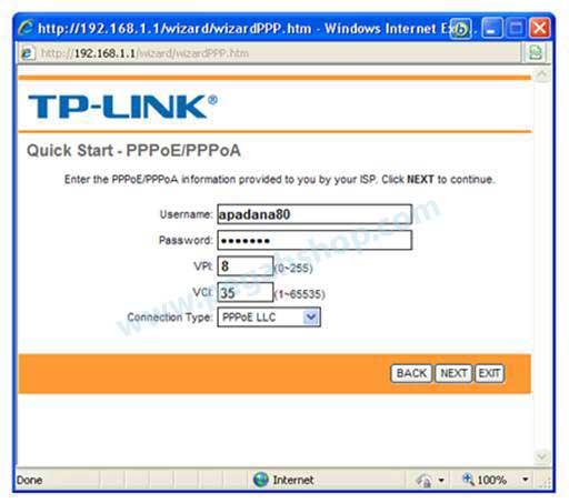 تنظیمات مودم TP-link مودم روتر اکسس پوینت سوئیچ پگاه شاپ