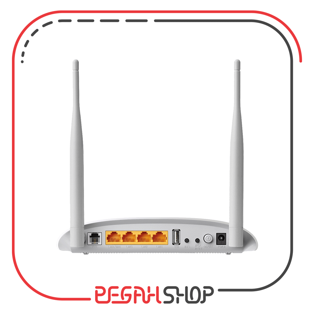 مودم روتر ADSL2+ بیسیم برند TP-LINK مدل TD-W9970