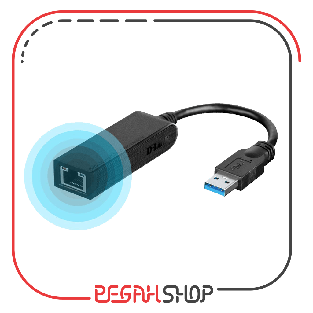 مبدل USB 3.0 به اترنت برند D-Link مدل DUB-1312مبدل USB 3.0 به اترنت برند D-Link مدل DUB-1312