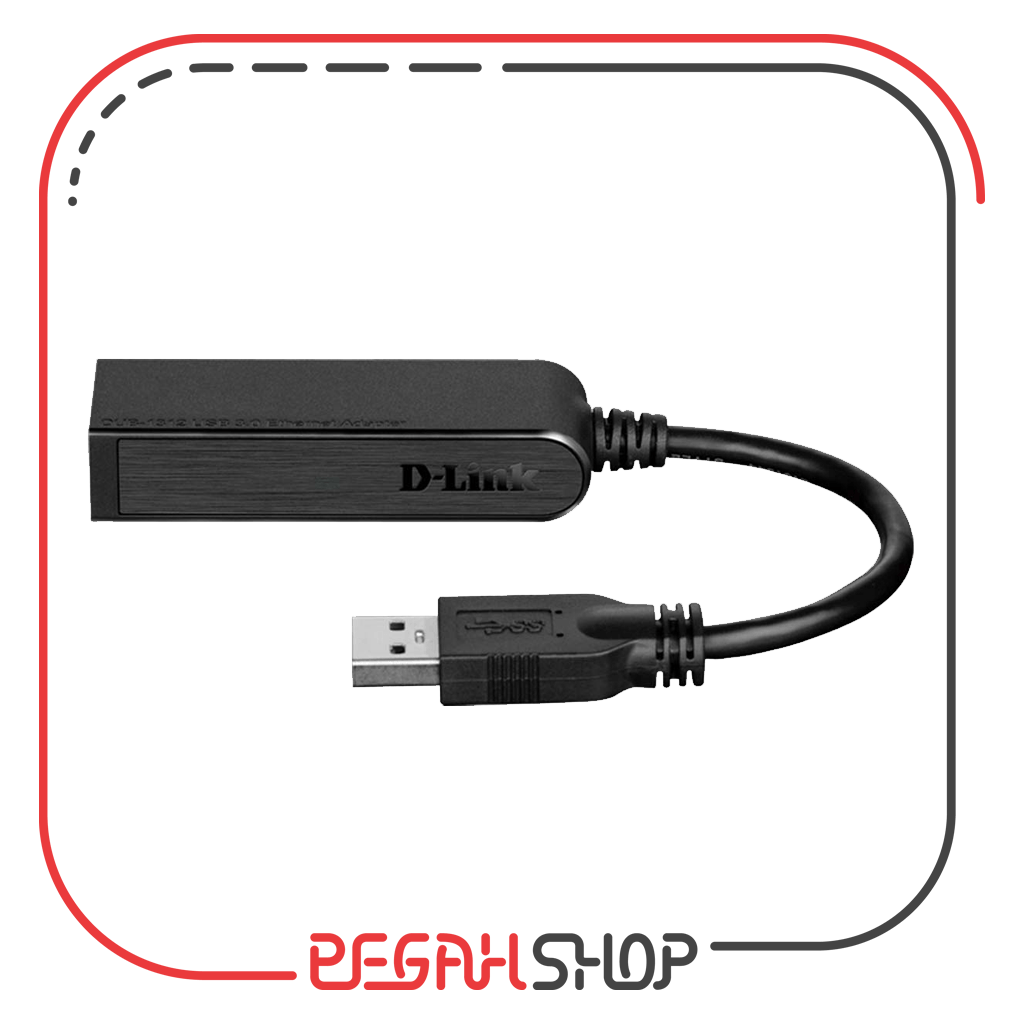 مبدل USB 3.0 به اترنت برند D-Link مدل DUB-1312