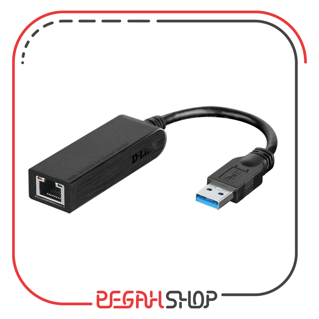 مبدل USB 3.0 به اترنت برند D-Link مدل DUB-1312