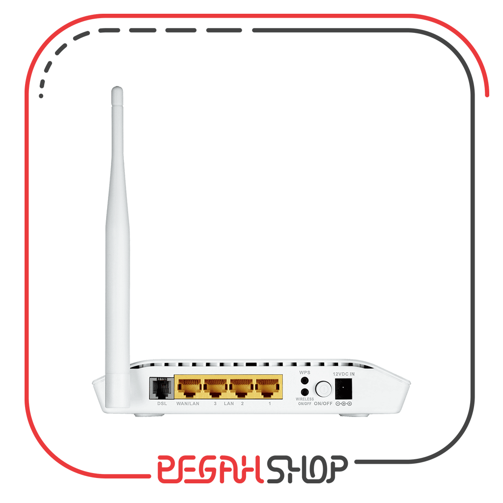 مودم-روتر بی‌سیم +ADSL2 برند D-Link مدل DSL-2730U