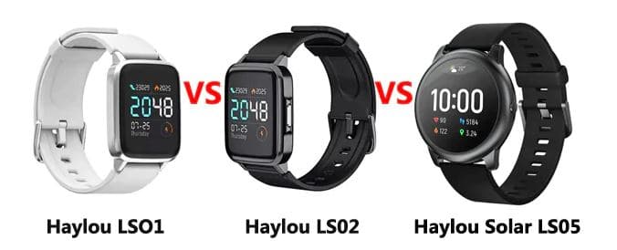 تفاوت ساعت های هوشمند هایلو LS01، LS02 و LS05