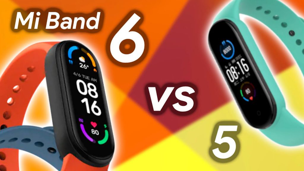 تفاوت MiBand 5 و MiBand 6 شیائومی