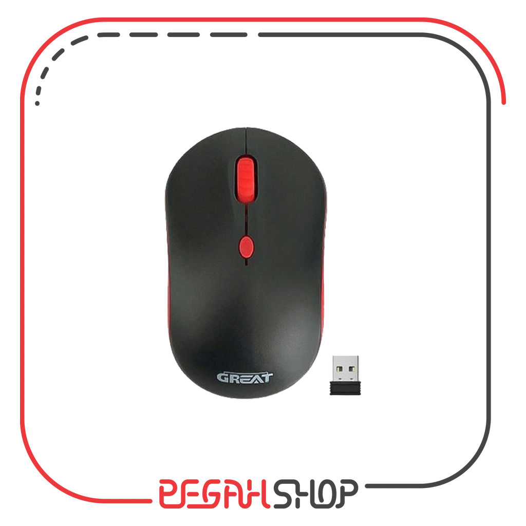 ماوس بی سیم برند GREAT مدل GR-830